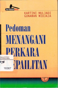 Image of Pedoman Menangani Perkara Kepailitan