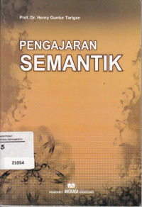 Image of Pengajaran Semantik
