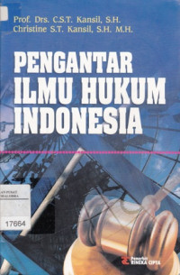Image of Pengantar Ilmu Hukum Indonesia