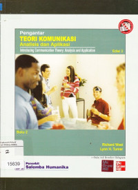 Image of Pengantar teori komunikasi: analisis dan aplikasi Buku 2