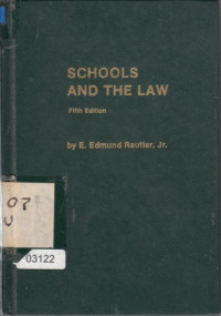 Image of Schools And The Law: Fifth Edition