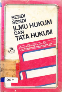 Image of Sendi-Sendi Ilmu Hukum Dan Tata Hukum