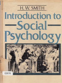 Image of Introduction to social psicology
