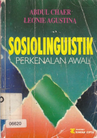 Image of Sosiolinguistik : Perkenalan Awal