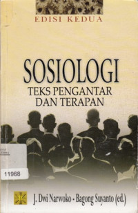 Image of Sosiologi: teks pengantar dan terapan