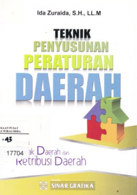 Image of Teknik Penyusunan Peraturan Daerah