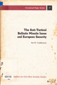 Image of The Anti Tactical Ballistic Missile Issue And European Security
